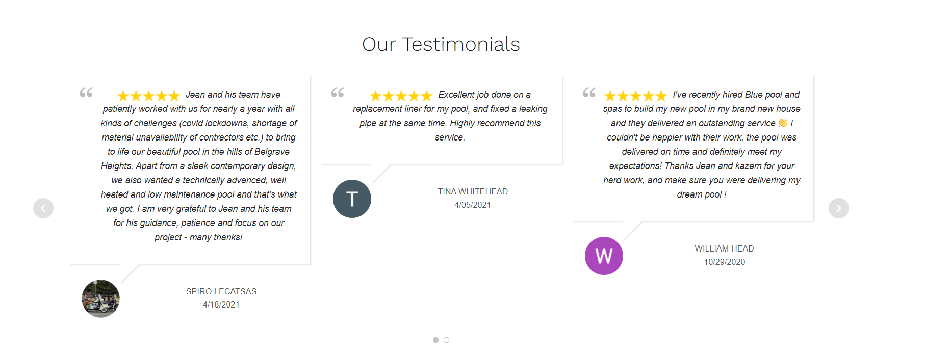 Pool Liner Replacement Service 