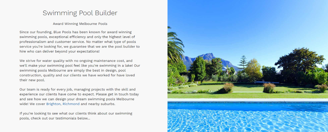 Pool Liner Replacement Service 