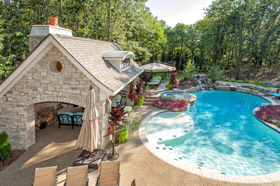 French Countryside Swimming Pool