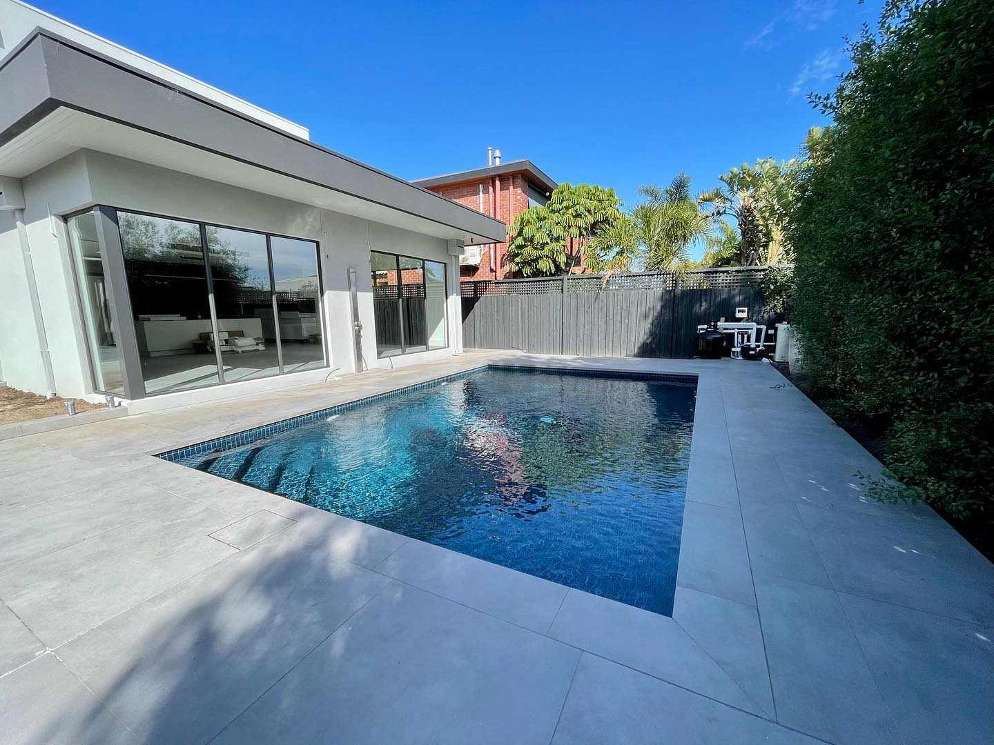 Our renovation project for a pool in Victoria