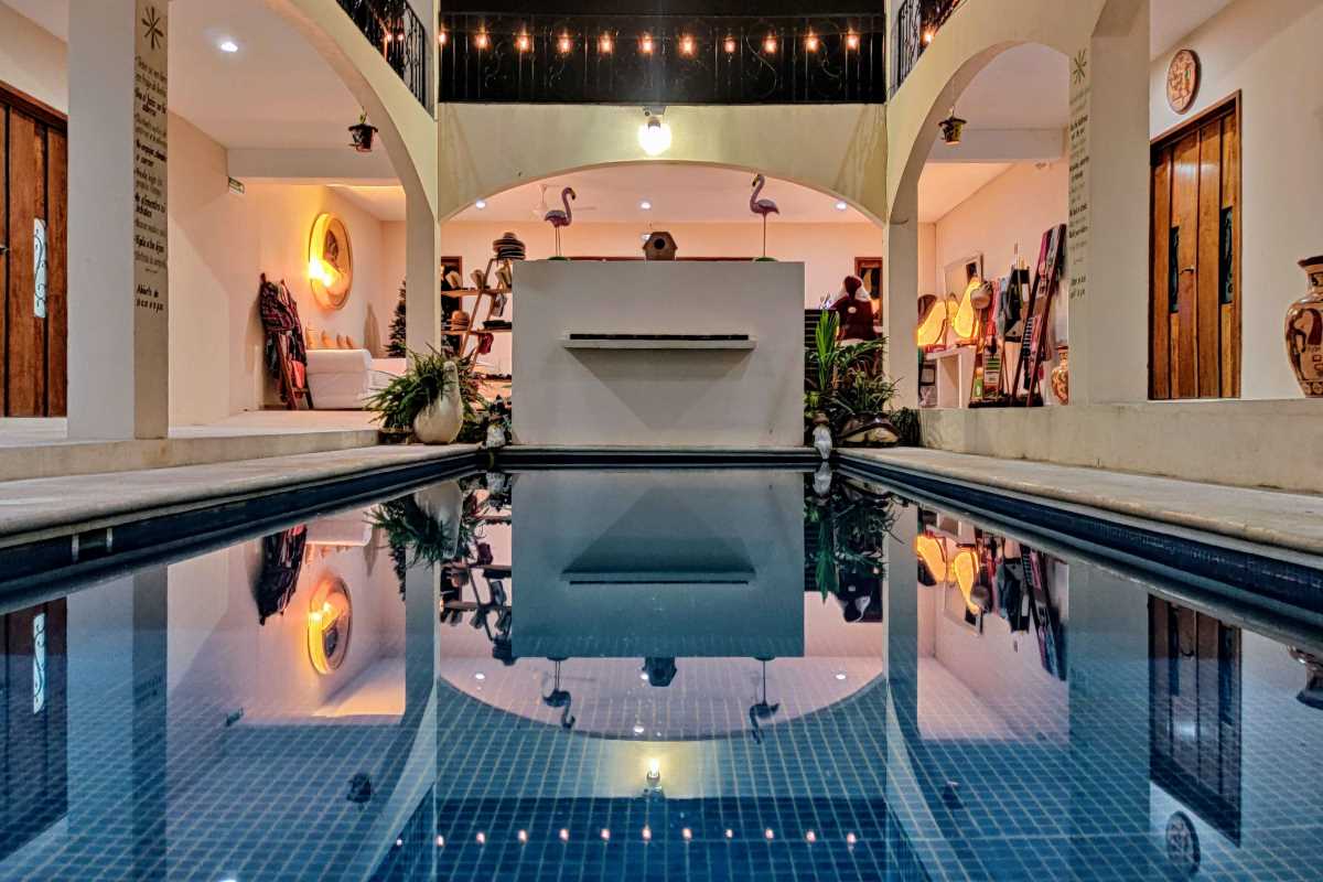 in-house luxury swimming pool